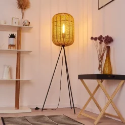 Lampadaire Krens Noir, 1 Lumiere