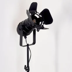 Lampadaire Lichinga Noir, 1 Lumiere