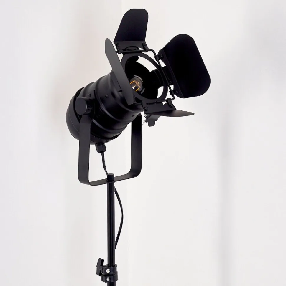 Lampadaire Lichinga Noir, 1 Lumiere