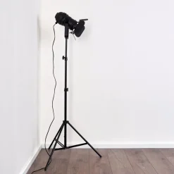 Lampadaire Lichinga Noir, 1 Lumiere