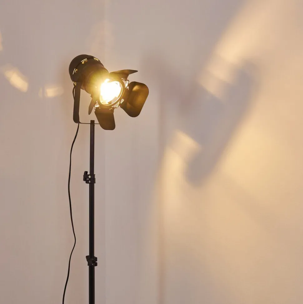 Lampadaire Lichinga Noir, 1 Lumiere