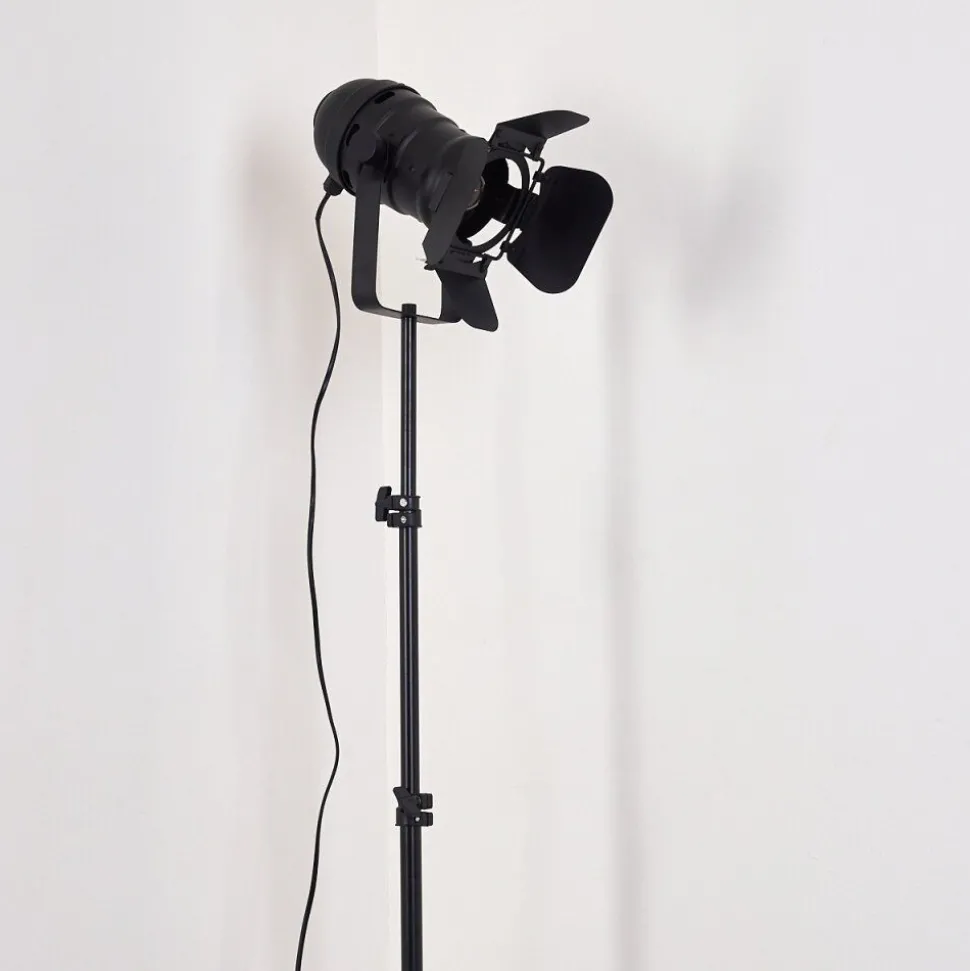 Lampadaire Lichinga Noir, 1 Lumiere