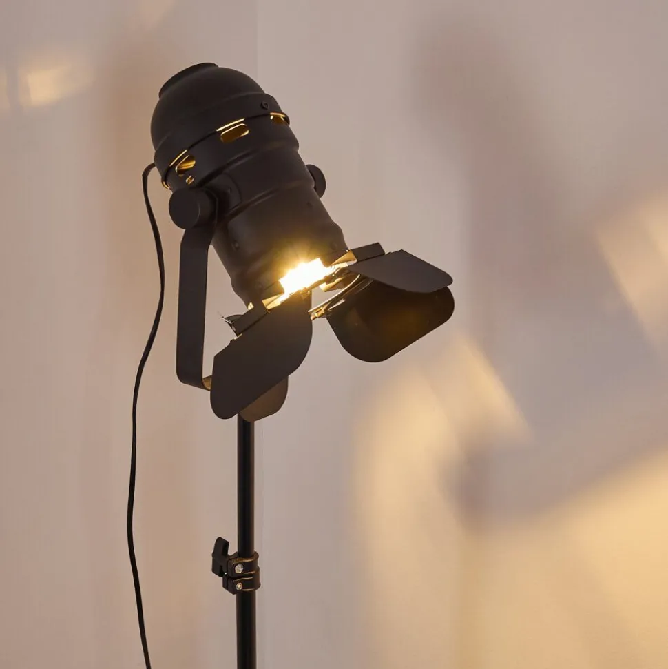 Lampadaire Lichinga Noir, 1 Lumiere