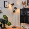 Lampadaire Lungre Argent Oxyde, 3 Lumieres