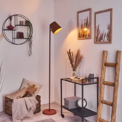 Lampadaire Lungre Rouille, 1 Lumiere