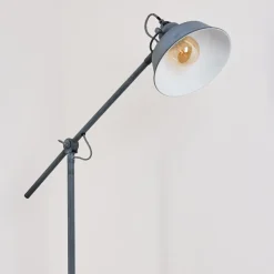 Lampadaire Luven Gris, 1 Lumiere