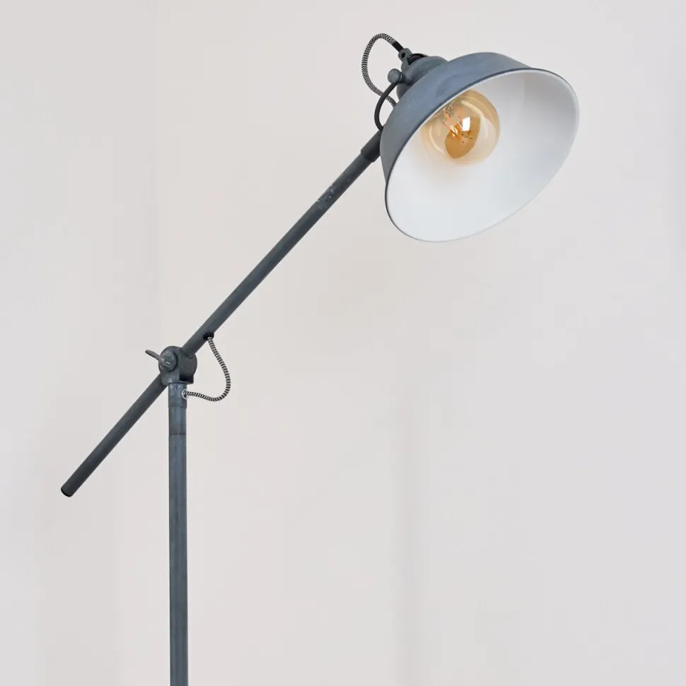 Lampadaire Luven Gris, 1 Lumiere