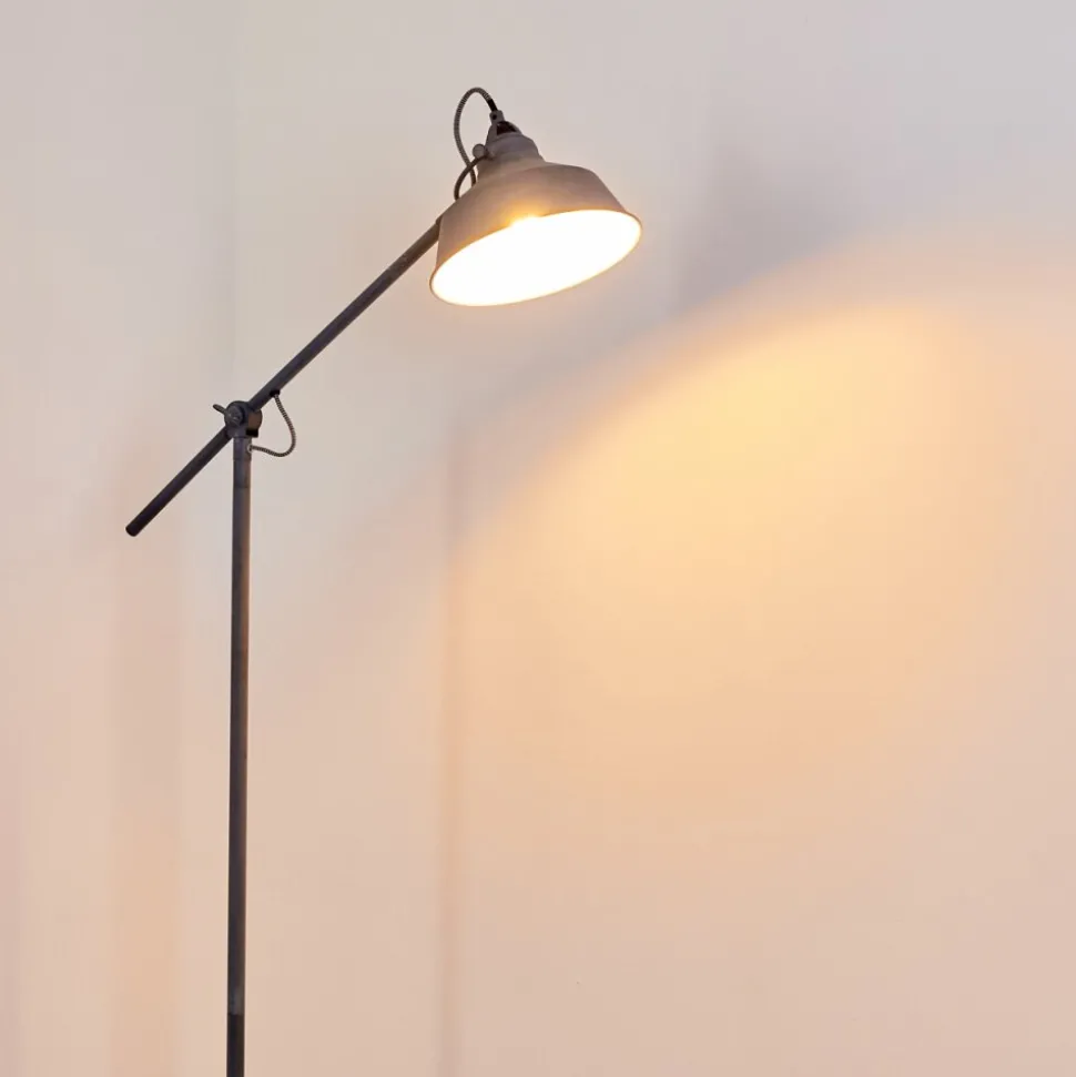 Lampadaire Luven Gris, 1 Lumiere