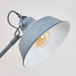 Lampadaire Luven Gris, 1 Lumiere