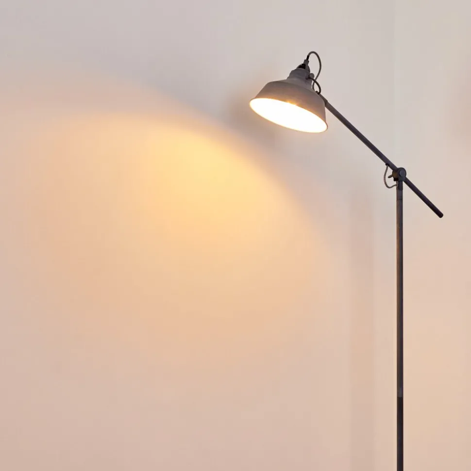 Lampadaire Luven Gris, 1 Lumiere