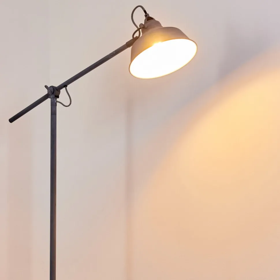 Lampadaire Luven Gris, 1 Lumiere