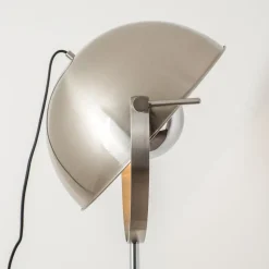 Lampadaire Maloy Chrome, Nickel Mat, 1 Lumiere
