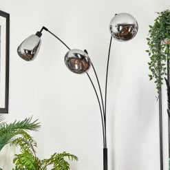Lampadaire Maynal Noir, 3 Lumieres