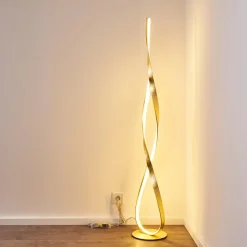 Lampadaire Medle Led Or, 1 Lumiere
