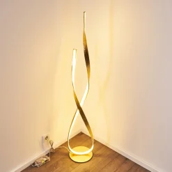 Lampadaire Medle Led Or, 1 Lumiere