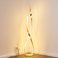 Lampadaire Medle Led Or, 1 Lumiere