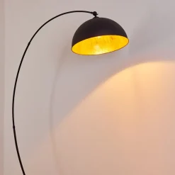 Lampadaire Miranda Noir, 1 Lumiere