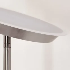 Lampadaire Mjoelby Led Nickel Mat, 1 Lumiere