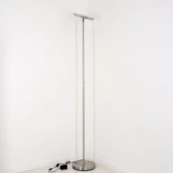 Lampadaire Mjoelby Led Nickel Mat, 1 Lumiere