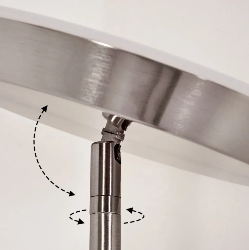 Lampadaire Mjoelby Led Nickel Mat, 1 Lumiere