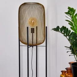 Lampadaire Moholm Noir, 1 Lumiere