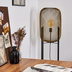 Lampadaire Moholm Noir, 1 Lumiere