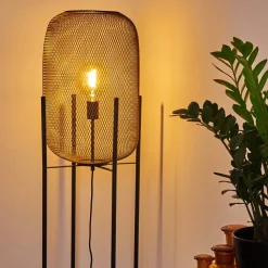 Lampadaire Moholm Noir, 1 Lumiere