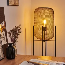 Lampadaire Moholm Noir, 1 Lumiere