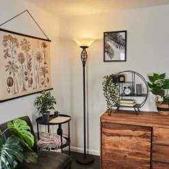 Lampadaire Mosquerito Rouille, 2 Lumieres