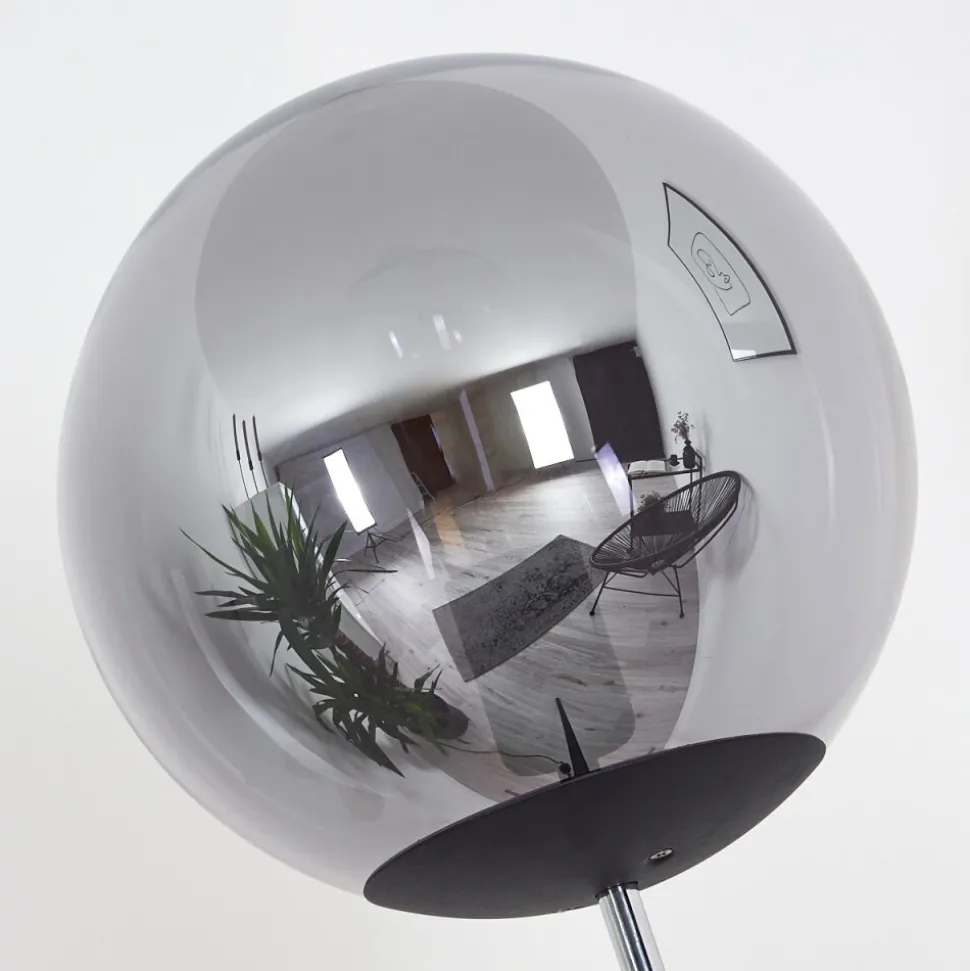 Lampadaire Murter Noir, 1 Lumiere