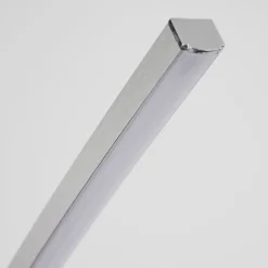 Lampadaire Nagu Led Nickel Mat, 1 Lumiere