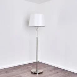Lampadaire Neuville Nickel Mat, 3 Lumieres
