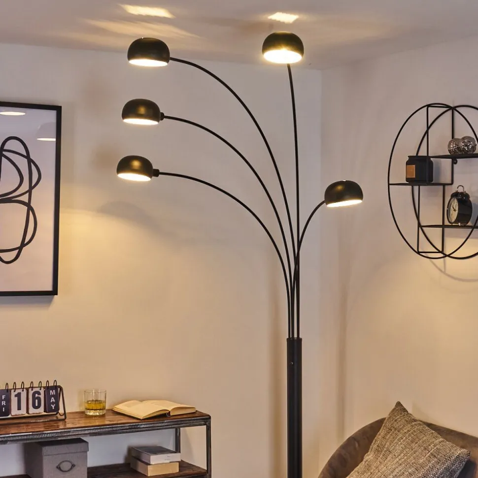 Lampadaire Nikkala Noir, 5 Lumieres