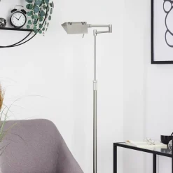 Lampadaire Norrlida Led Nickel Mat, 1 Lumiere
