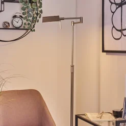 Lampadaire Norrlida Led Nickel Mat, 1 Lumiere