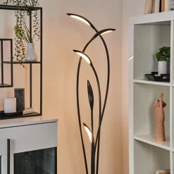 Lampadaire Oetling Led Noir, 1 Lumiere