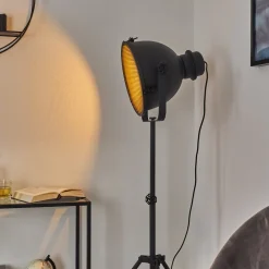 Lampadaire Ogho Noir, 1 Lumiere