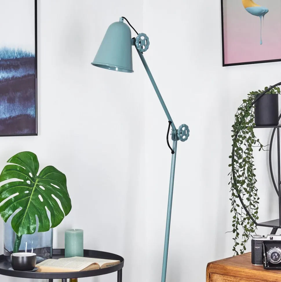 Lampadaire Pany Bleu, 1 Lumiere