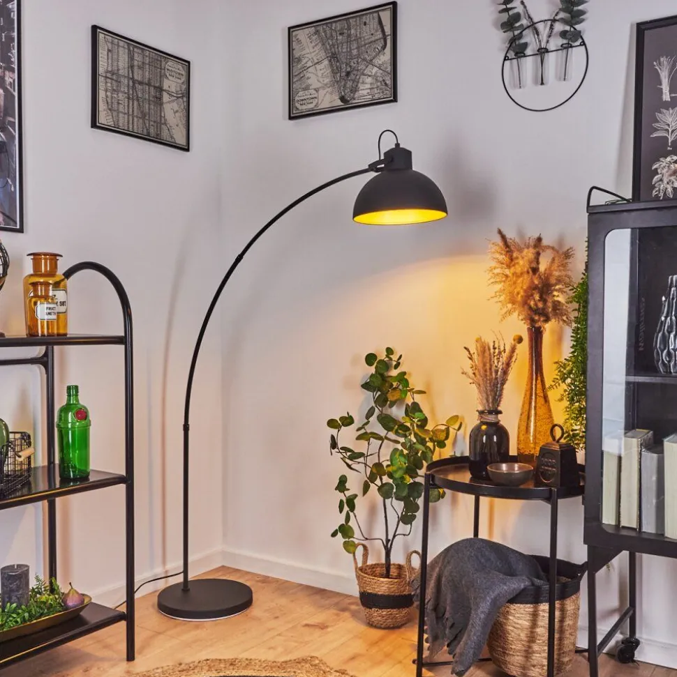 Lampadaire Parola Noir, 1 Lumiere