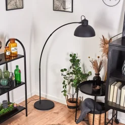 Lampadaire Parola Noir, 1 Lumiere