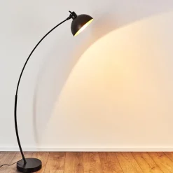 Lampadaire Parola Noir, 1 Lumiere