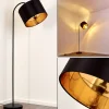 Lampadaire Pattburg Noir, 1 Lumiere