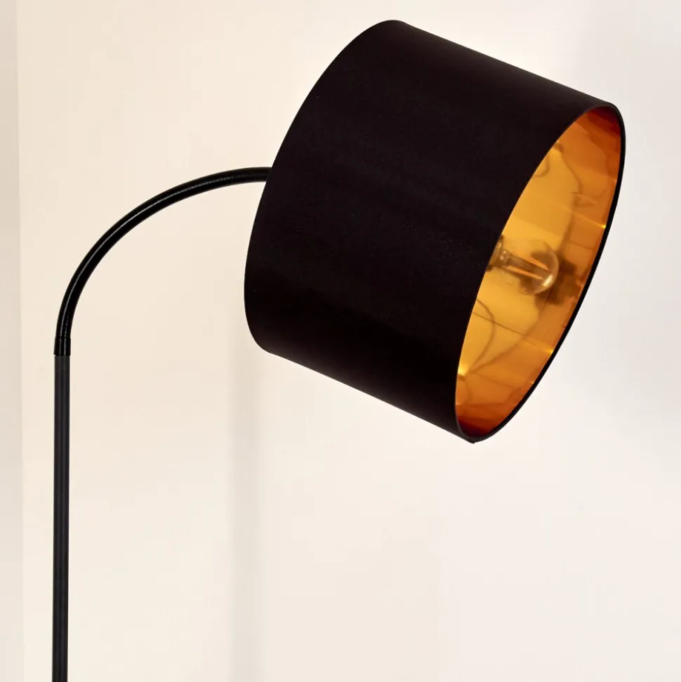 Lampadaire Pattburg Noir, 1 Lumiere