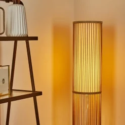 Lampadaire Peri Bois Clair, 1 Lumiere