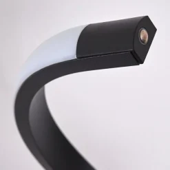 Lampadaire Pitasch Led Noir, 1 Lumiere
