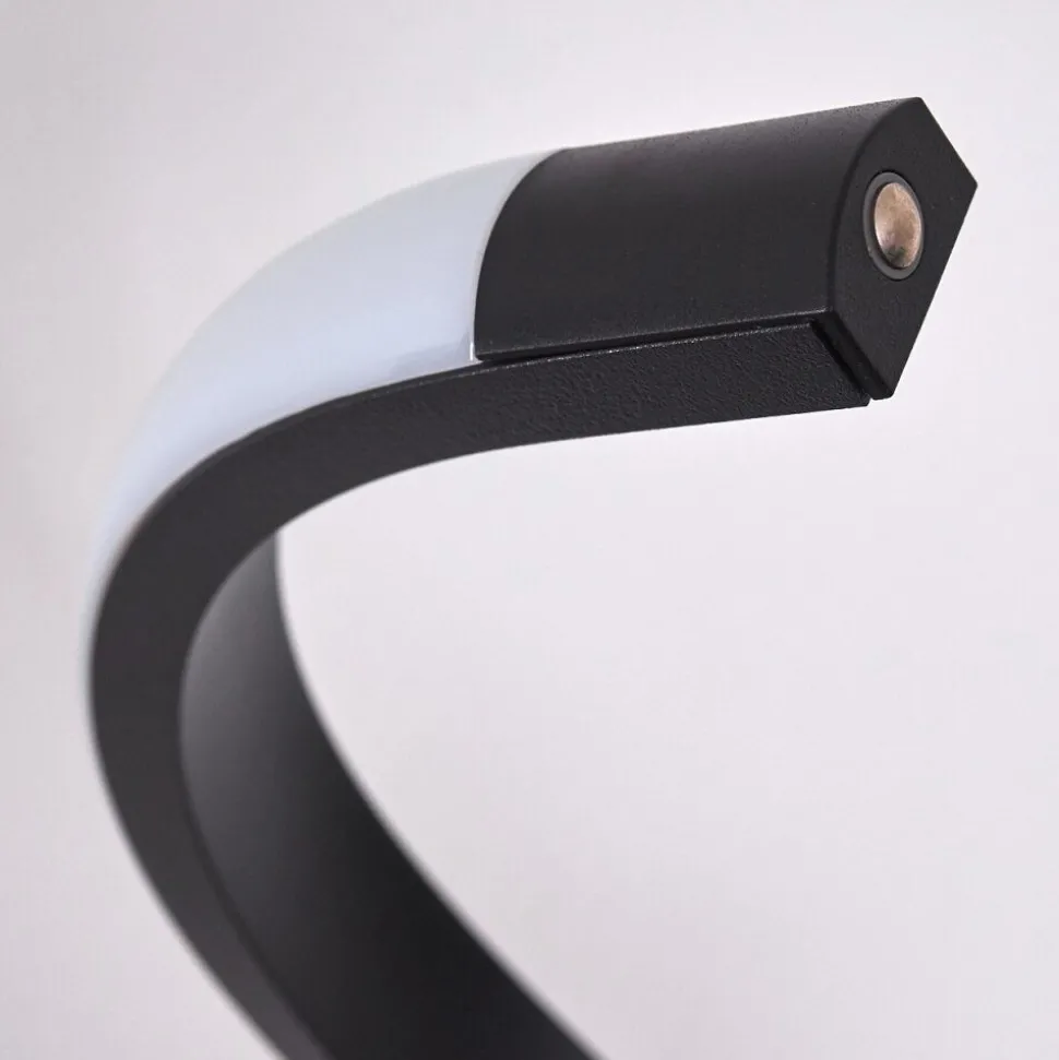 Lampadaire Pitasch Led Noir, 1 Lumiere