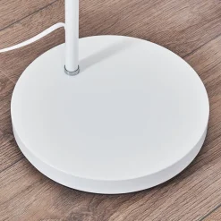 Lampadaire Poitou Blanc, 1 Lumiere