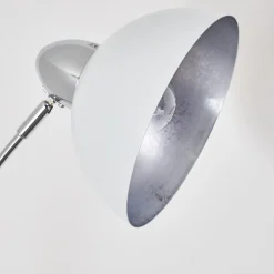 Lampadaire Poitou Blanc, 1 Lumiere