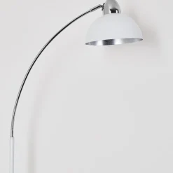 Lampadaire Poitou Blanc, 1 Lumiere