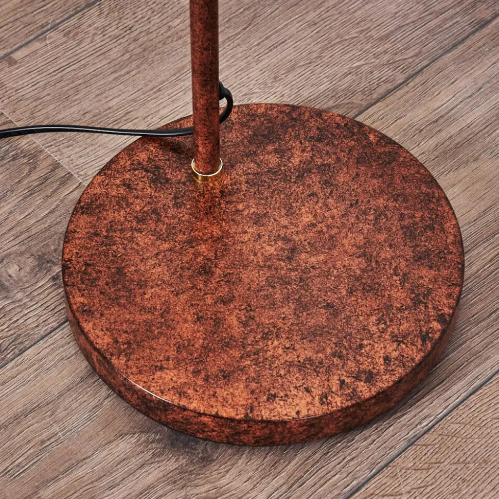 Lampadaire Poitou Rouille, 1 Lumiere